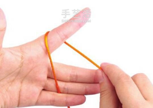 双线纽扣结的编法图解最简单(图1) 双线纽扣结的编法图解最简单(图1)