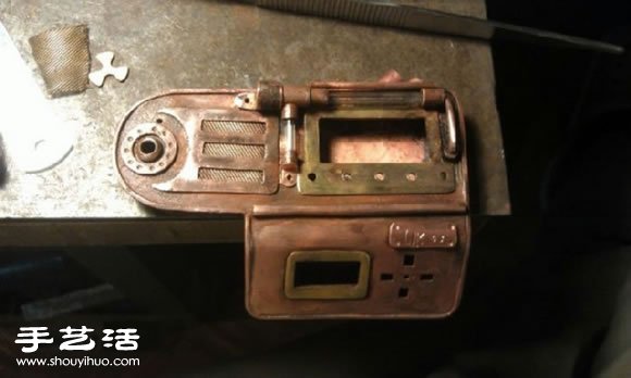 DIY手工制作蒸气朋克风的酷炫手表(图15)