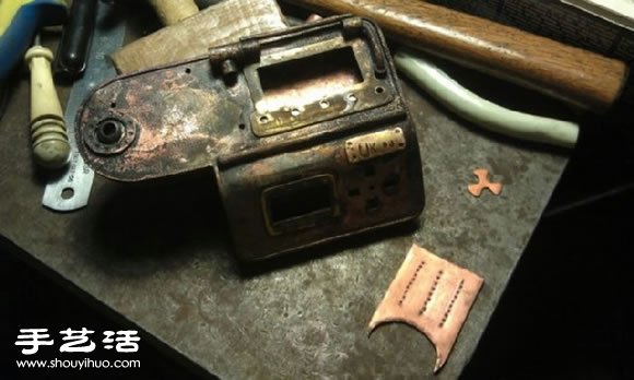 DIY手工制作蒸气朋克风的酷炫手表(图16)