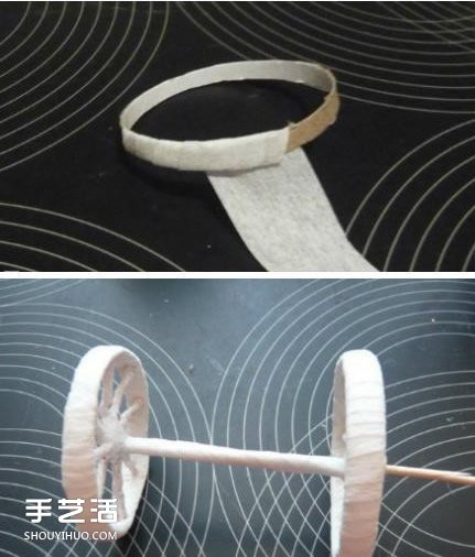 玩具花车的制作方法图解 三轮车玩具DIY过程(图4) 玩具花车的制作方法图解 三轮车玩具DIY过程(图4)