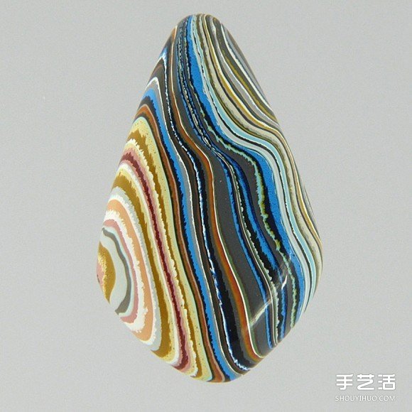 非天然矿物底特律玛瑙 工业废料变成绝美矿石(图4) 非天然矿物底特律玛瑙 工业废料变成绝美矿石(图4)