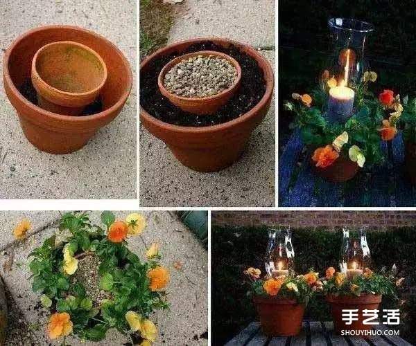 废旧物品手工DIY制作花盆的创意大全(图7) 废旧物品手工DIY制作花盆的创意大全(图7)