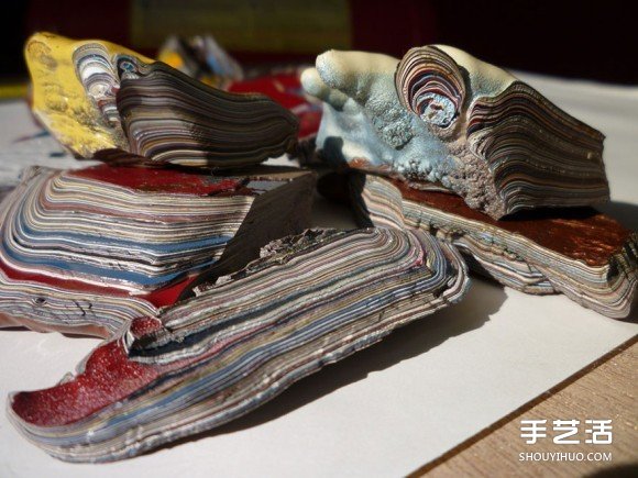 非天然矿物底特律玛瑙 工业废料变成绝美矿石(图3) 非天然矿物底特律玛瑙 工业废料变成绝美矿石(图3)