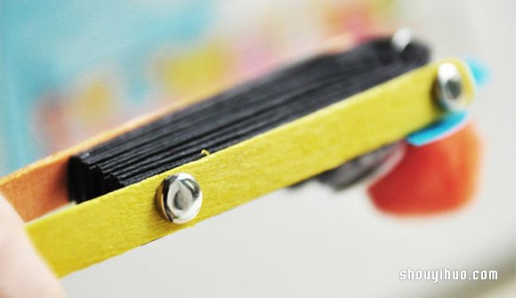 搞笑表情可折纸扇的制作方法图解教程(图3) 搞笑表情可折纸扇的制作方法图解教程(图3)