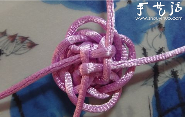 吉祥结玫瑰花手工制作(图9) 吉祥结玫瑰花手工制作(图9)