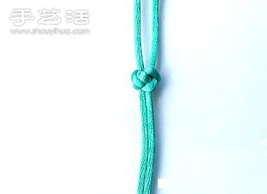 双线纽扣结的编法图解 - 诺云双维造物网