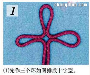 吉祥结的编法图解 吉祥结怎么编图解教程(图2) 吉祥结的编法图解 吉祥结怎么编图解教程(图2)