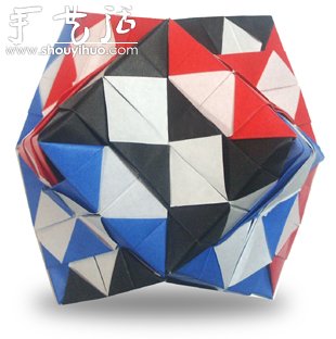 折纸24面体基础教程(图1)