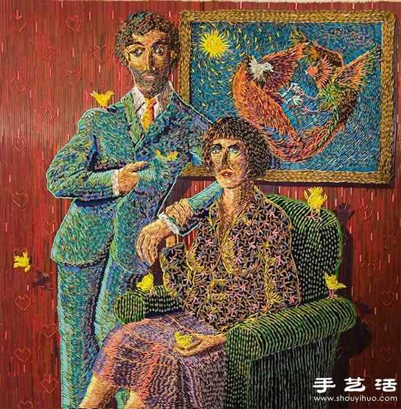 彩色铅笔DIY而成的创意雕塑(图2) 彩色铅笔DIY而成的创意雕塑(图2)