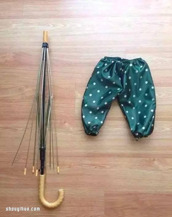 坏掉的伞废物利用小制作 雨伞阳伞再利用DIY(图10)