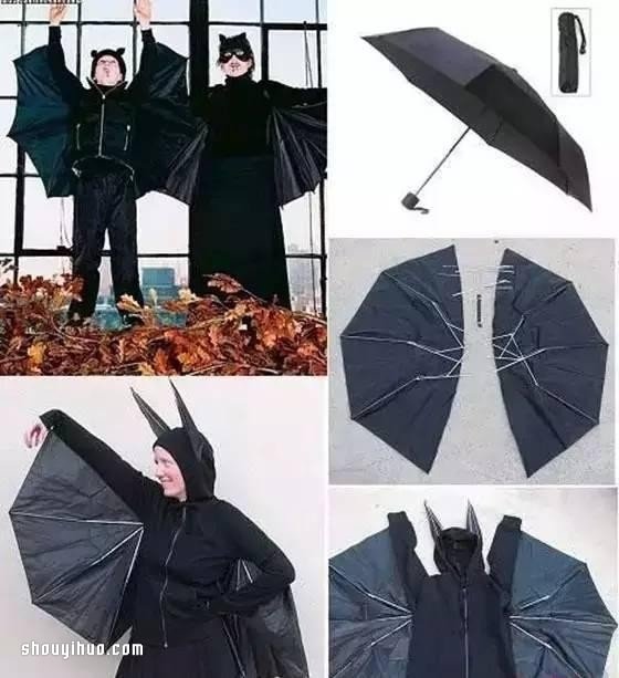 坏掉的伞废物利用小制作 雨伞阳伞再利用DIY(图11)