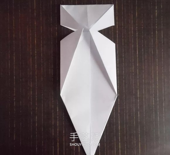 折纸骷髅头面具的折法图解教程(图3)