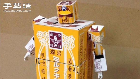 纸盒子手工制作可以变形的擎天柱模型玩具 - 诺云双维造物网
