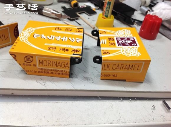 纸盒子手工制作可以变形的擎天柱模型玩具(图9)