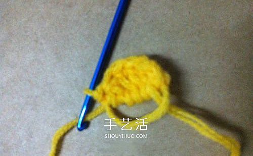 看着像一只奶油桃子!可爱心形的钩针编织图解(图3) 看着像一只奶油桃子!可爱心形的钩针编织图解(图3)