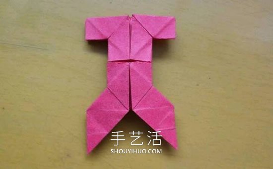 婴儿小衣裤折叠方法教程 - 诺云双维造物网