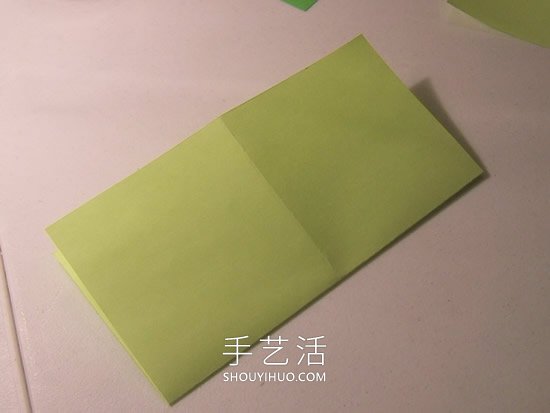 简单折纸立体圣诞树的折法详细步骤图(图17)