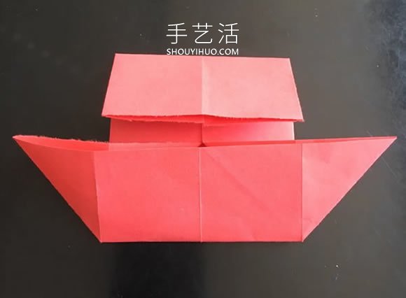 小花篮的折纸方法简单教程(图4)