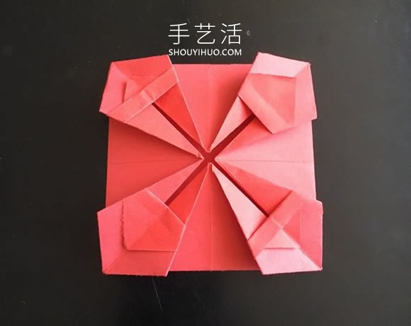 小花篮的折纸方法简单教程(图10)