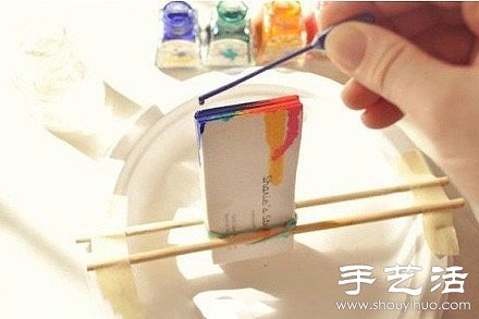 创意DIY个性彩虹名片(图6) 创意DIY个性彩虹名片(图6)