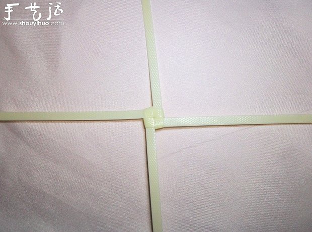 编织带手工编织漂亮鲜花教程 - 诺云双维造物网