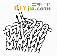 棒针加针教程告诉你怎么加针(图2)