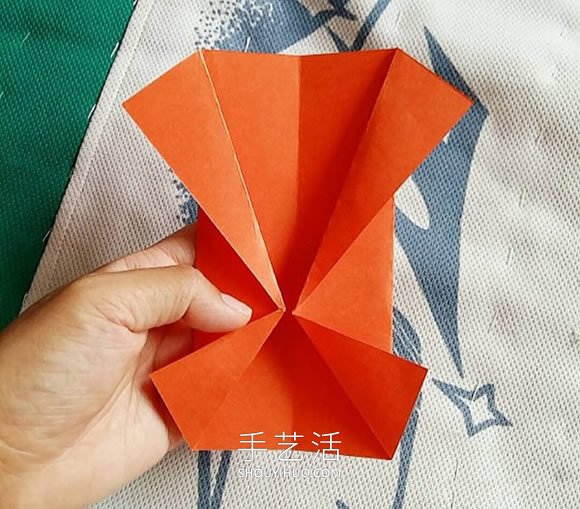 蝴蝶的折法手工简单又漂亮(图3) 蝴蝶的折法手工简单又漂亮(图3)
