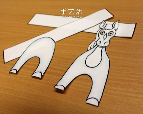 简单又好玩弹簧马的折叠方法图解教程(图5) 简单又好玩弹簧马的折叠方法图解教程(图5)