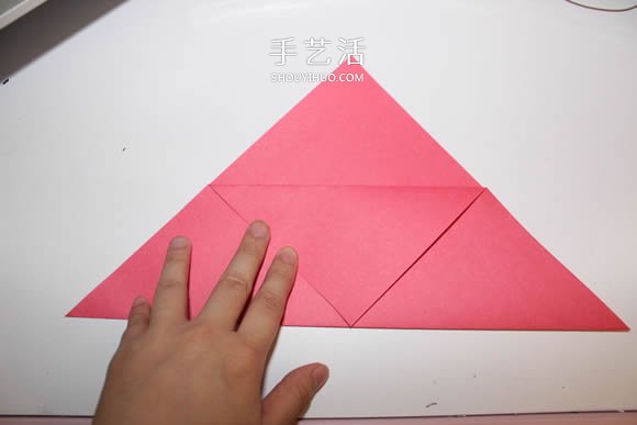 可以插在角落的水母书签的折法图解(图6) 可以插在角落的水母书签的折法图解(图6)