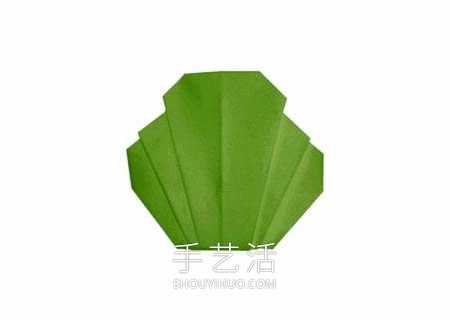 幼儿园手工折纸蔬菜的图解教程 简单又可爱!(图4) 幼儿园手工折纸蔬菜的图解教程 简单又可爱!(图4)