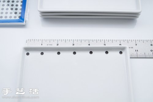 自己动手DIY漂亮圆点收纳托盘(图3)