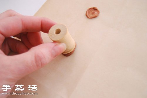 纽扣+木线轴 DIY手工制作复古蜡泥封印(图5) 纽扣+木线轴 DIY手工制作复古蜡泥封印(图5)
