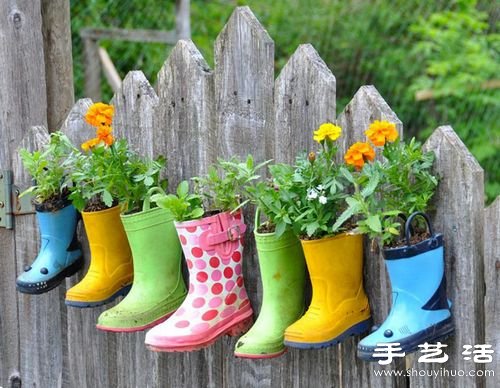 废品利用:12个废物利用小技巧DIY创意盆栽(图7) 废品利用:12个废物利用小技巧DIY创意盆栽(图7)