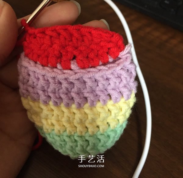 如糖果般甜美！适合半岁宝宝的袜子钩针编织(图8)