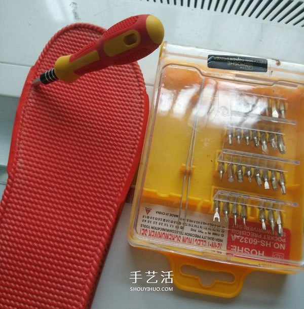 清凉凉鞋的钩法图解 钩织女式凉鞋的方法(图2)