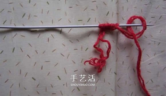棒针编织拖鞋的步骤图 毛线拖鞋的编织方法图解(图2)