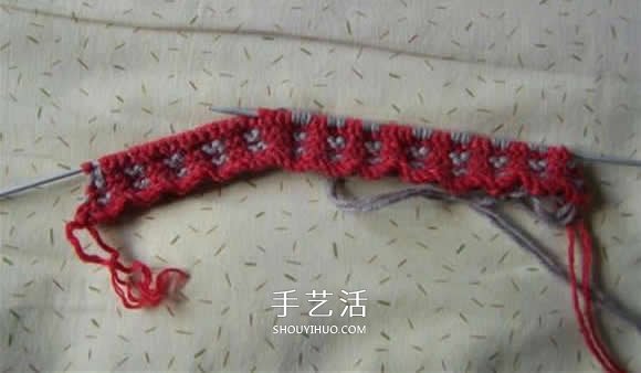 棒针编织拖鞋的步骤图 毛线拖鞋的编织方法图解(图19)
