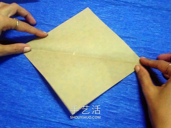 一步一步折纸鲸鱼的简单图解教程(图4) 一步一步折纸鲸鱼的简单图解教程(图4)