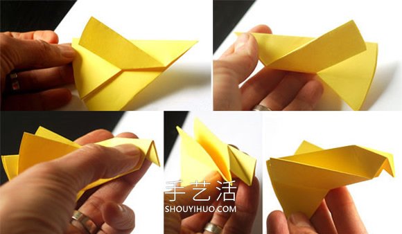适合学龄前孩子!最简单折纸小鸟图解教程(图3) 适合学龄前孩子!最简单折纸小鸟图解教程(图3)