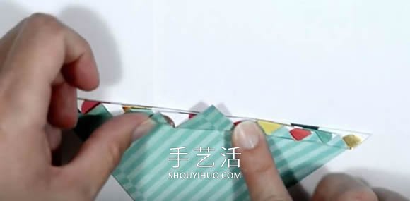 简单又漂亮纸蝴蝶的折法图解教程(图4)