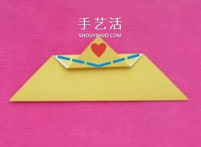 儿童手工折纸皇冠的教程 芭比公主皇冠的折法(图5) 儿童手工折纸皇冠的教程 芭比公主皇冠的折法(图5)