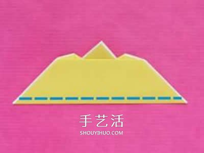 儿童手工折纸皇冠的教程 芭比公主皇冠的折法(图7) 儿童手工折纸皇冠的教程 芭比公主皇冠的折法(图7)