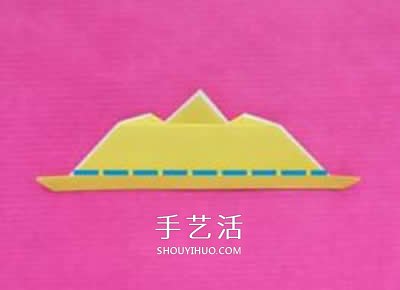 儿童手工折纸皇冠的教程 芭比公主皇冠的折法(图8) 儿童手工折纸皇冠的教程 芭比公主皇冠的折法(图8)