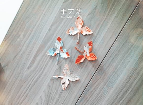 简易折纸枫叶的教程 红包纸折枫叶折法图解(图10) 简易折纸枫叶的教程 红包纸折枫叶折法图解(图10)