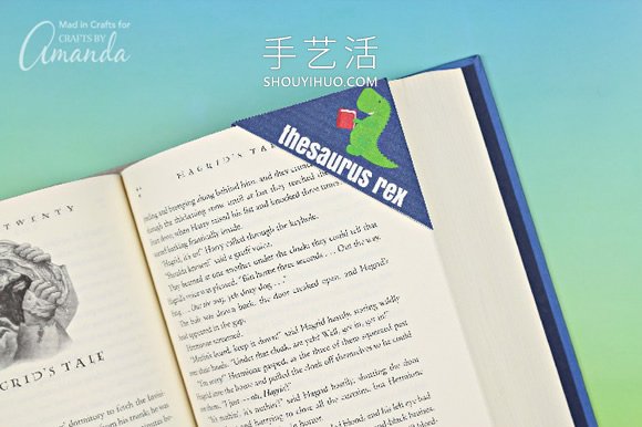 最简单折纸三角形书签的折法图解教程(图3) 最简单折纸三角形书签的折法图解教程(图3)