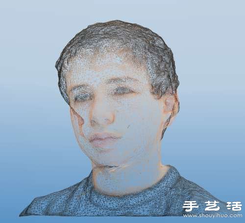 三维激光切割DIY头像模型(图3) 三维激光切割DIY头像模型(图3)