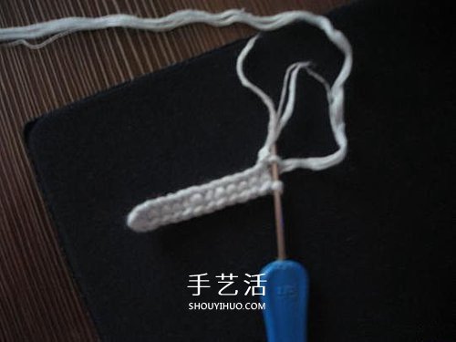 宝宝保暖毛线鞋的编法 手工编织婴儿鞋图解(图2)