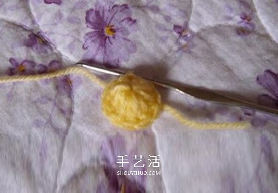 婴儿毛线保暖鞋子的织法 单色就已经很好看！(图4)