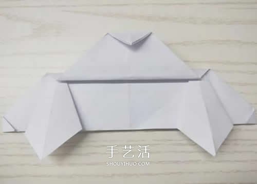 幼儿园简单折纸教程 可爱小飞碟的折法图解(图6) 幼儿园简单折纸教程 可爱小飞碟的折法图解(图6)