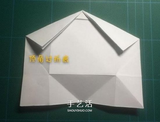 儿童手工折纸大白图解 简单又可爱大白的折法(图14)